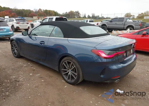 2022 BMW 430I xDrive from USA, damaged, VIN WBA43AT05NCK70337